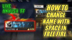 Prod the yellow pen and paper button. How To Get Stylish Free Fire Names Like Ankush Ff In February 2021