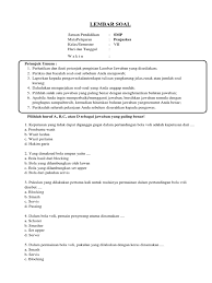 Bola yang besar dalam hal ini bukan bola berukuran jumbo, tapi bola untuk permainan sepak bola, bola voli dan bola basket. Soal Pilihan Ganda Permainan Bola Besar Pdf
