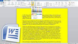 How to change page color in word mobile. How To Change Page Color In Word Change The Background Or Color Of A Word Document Youtube