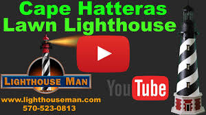From wikimedia commons, the free media repository. Cape Hatteras Deluxe Stucco Lawn Lighthouse Lighthouse Man