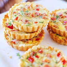 Individual Ham And Cheese Quiches Ham And Cheese Quiche Breakfast Brunch Quiche Recipes