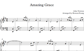 This song was arranged by joel mott in the key of bb, b, a, g, f, e. Amazing Grace Advanced Version John Newton Piano Notestoreuk
