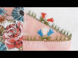 389 Minik Laleli Citi Piti Bir Igne Oyasi Modeli Point Lace Youtube Oya Model