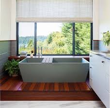 Wood and stone are widely used in japanese bathrooms, and they refresh the interior and bring nature in the bathroom, they turn your bathroom into a luxurious spa with a balanced look. 21 Japanese Bathroom Ideas With The Wow Factor In 2021 Houszed