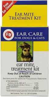 Will diatomaceous earth kill them on the mites that have traveled from the ear canal to their body? Amazon Com Miracle Care By Miraclecorp Gimborn R 7m 1 Ounce With Bonus 1 Ounce Ear Mite Treatsment Kit For Dogs And Cats Pet Ear Care Supplies Pet Supplies