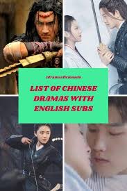 Hi… i'm biggest fan for chinese drama but i find its hard to find chinese drama with english subtitle. List Of Chinese Dramas With English Subs C Drama Aficionado