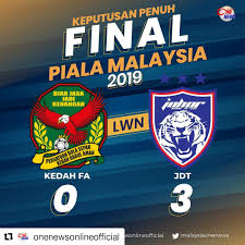 Keputusan perlawanan 7 ogos 2019. Blog Cikgu Zahidi Cerita Cuti Sekolah Sebab Pasukan Jdt Menang Piala Malaysia 2019