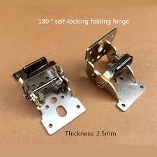 Free Shipping The Folding Table Legs Of Furniture Hardware Hinge Connector Accessories Table Flap 180 Silver Lock Folding Table Legs