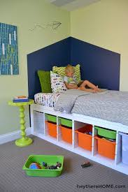Ikea Hack Diy Twin Storage Bed Twin Storage Bed Kids Beds With Storage Diy Storage Bed