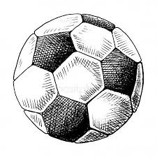 Football Sketch Hand Drawn Soccer Ball Sketch Style Vector Illustration Singl Spon Drawn Soccer Hand Football Soccer Ball Soccer Football Drawing