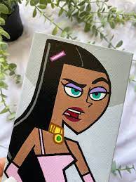 Original Painting Danny Phantom Paulina Acrylic Canvas - Etsy