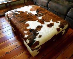 Our great selection features unique western styling with rich leather textures, cowhide, calfskins, hand. Genuine Hair On Leather Cowhide Ottoman Coffee Table Hand Made To Order Handmade Southwestern Cowhide Ottoman Ottoman Coffee Table Ottoman Coffee