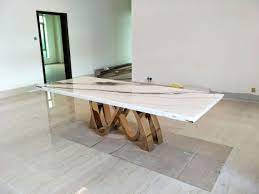 Custom Stone Dining Table Etsy Stone Dining Table Dining Room Table Pedestal Dining Room Table