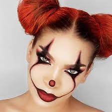 It Pennywise Clown Glam Glamour Clownmakeup Clowncostume Pennywisemakeup Itmov Amazing Halloween Makeup Halloween Beauty Creepy Halloween Makeup
