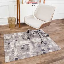 Ramped edge for easy transition on and off mat. Chair Mats Costco