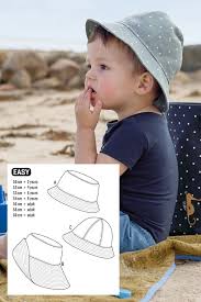 Cut a piece of scrap paper about 4 to 5 inches tall (crown height) that will fit around your crown and make a mark every 1 or so on one of the edges with a sharpie marker. 14 Bucket Hat Sewing Patterns For Women Men Baby 5 Free