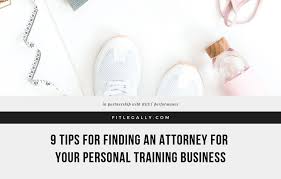 There is a lot of studying and training involved before you can call yourself a european patent attorney or a chartered (uk) patent attorney. 9 Tips For Finding An Attorney For Your Personal Training Business