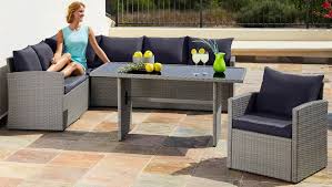 Loungeset Chicago 14 Tlg Eckbank Sessel Tisch 145x70 Cm Polyrattan Grau Lounge Mobel Gartenmobel Sets Gartenmobel