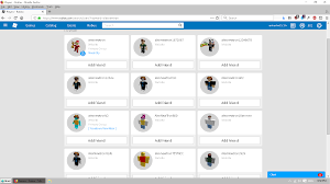 Roblox User Search Results Glitched Shows All Offline Users Status As Website Roblox