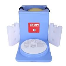 2 Ice Packs CFC resistant polyurethane (Blue) L Small ...