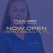 NOW OPEN: Vero, Beach, FL Drive by and experience our Caliber Clean for the  very first time! Enjoy FREE car washes and a $10 Limitless Membership  special. View our Events Section to
