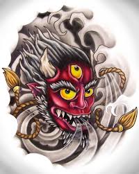 Ancient Japanese Japanese Chinese Japanese Samurai Traditional Japanese Oni Mask Tattoo Japanese Flower Tattoo Japanese Tattoo Designs Hannya Mask Tattoo