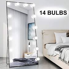 4 out of 5 stars. Buy Chende 16 4ft Hollywood Led Mirror Lights Kit With 14 Dimmable Bulbs Plug In Vanity Lights With 12v Cord For Full Length Mirror And Makeup Mirror Stick On Light Mirror Not