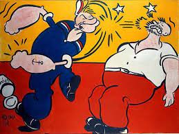 At the beginning of roy lichtenstein's career, just before the young artist found himself at the centre of the pop art storm, he produced an abstract painting lichtenstein was perhaps the first painter in western art history to make primary colours work together. Roy Lichtenstein Paintings Bio Ideas Theartstory
