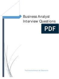Business Analyst Interview Questions And Answers Business Analyst Business Analysis Interview Answers