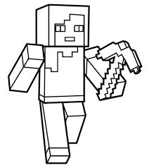Explore 623989 free printable coloring pages for you can use our amazing online tool to color and edit the following minecraft alex coloring pages. 37 Free Printable Minecraft Coloring Pages For Toddlers
