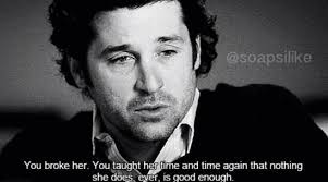 You broke her. You taught her time and time again that nothing she does,  ever, is good enough.