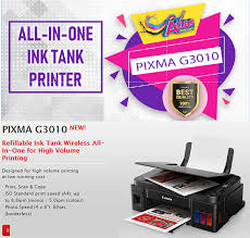 Ij network device setup utility is the software application that enables your computer to communicate with the printer. Canon Pixma G3010 All In One Wireless Ink Tank Printer With Wifi Lazada Ph