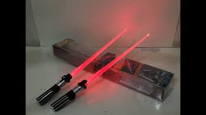 Star Wars Darth Vader Lightsaber Chopsticks Light Up Version Review Youtube