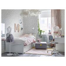 Slakt Bed Frame W Pull Out Bed Storage White Twin Ikea Diy Room Decor Tumblr Home Decor Bedroom Room Decor