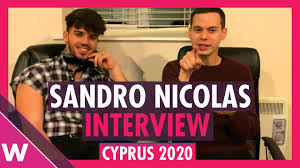 We did not find results for: Sandro Nicolas Cyprus Eurovision 2020 Interview In London Youtube