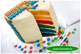 Warum werden meine muffins schief? Regenbogentorte Tanja S Glutenfreies Kochbuch