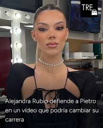 Alejandra Rubio se ha destacado en un vídeo junto a Carlo Costanzia,  defendiendo a Pietro, el hermano preso de su pareja. 🌟 ➡️  https://l.trendencias.com/ss