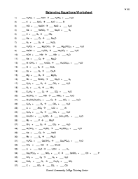 A study guide for balancing redox reactions.full description. 49 Balancing Chemical Equations Worksheets With Answers