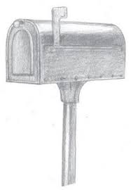 This is an easy mailbox drawing method. How To Draw A Mailbox Charcoals