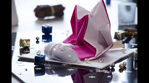 Déco de table,etoile,noël,pliage de serviette,vidéos. Diy Noel Pliage De Serviette En Forme D Etoile Youtube