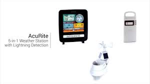 The lightning detection function of the pro weather station from acurite has a maximum range of 25 miles. 5 In 1 Weather Station With Lightning Detection Youtube