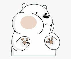 Maybe you would like to learn more about one of these? Webarebears Ursopolar Ursosemcurso Icebear Cn We Bare Bears Ice Bear Sticker Hd Png Download Transparent Png Image Pngitem