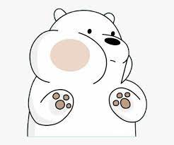 Check out our ice bear selection for the very best in unique or custom, handmade pieces from our мягкие игрушки shops. Webarebears Ursopolar Ursosemcurso Icebear Cn We Bare Bears Ice Bear Sticker Hd Png Download Transparent Png Image Pngitem