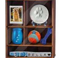 Amazon.com : Sofunii Pet Memorial Shadow Box with Shelves for Dogs or  Cats,11 * 14" Solid Wood Pet Frame Urn Ashes Display Case for as Loss Pet  ...