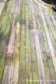Power wash or brush the patio cleaner solution onto the deck surface and allow it time to soak into the wood. Homemade Deck Cleaner The Best Inexpensive Non Toxic Diy Deck Cleaner Gardening From House To Home
