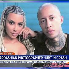 Kardashian photographer, Richmond native Marcus Hyde injured in crash