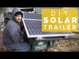 The cells on the solar power car battery charger cove.readmore rt solar energy into electrical energy, bringing your battery back to life. Diy Portable Solar Panel Generator Trailer 9 Steps With Pictures Instructables
