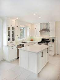 Our small kitchen island ideas will help your kitchen reach its full potential. Small White Kitchen Ideas With Island Kitchen Design White Modern Kitchen Small White Kitchen