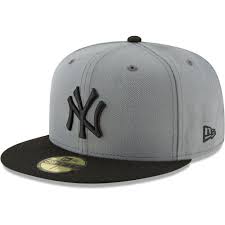 Men S New Era Gray Black New York Yankees Two Tone 59fifty Fitted Hat Fitted Hats Hats For Men New Era