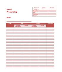 30 printable blood pressure log templates template lab